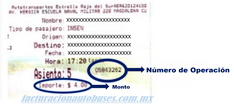 boleto de compra de costaline