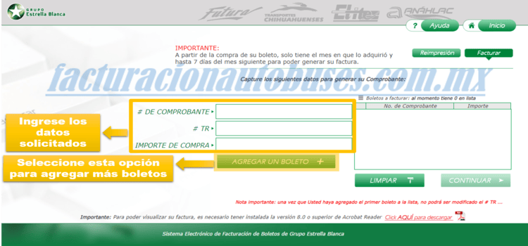 segundo paso facturacion en futura