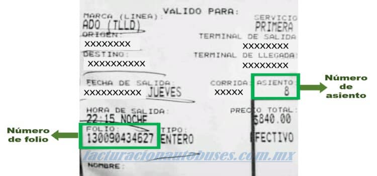 factura del grupo ado