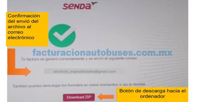paso 4 para realizar facturacion en transportes del norte